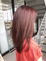 テラスヘア 新潟駅南(TERRACE hair)&nbsp;透明感ピンクベージュ(ブリーチなし)