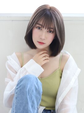 アンルポン 天満橋(un le pont) 【un le pont天満橋】大人カジュアル内巻きボブ☆