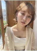 外ハネミニボブ