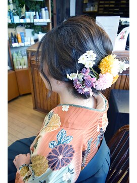 ベル(BELL) 卒業式・髪型・着付・ヘアスタイル【BELL用賀/桜新町】