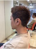 メンズベリーショート　メンズカット×フェード