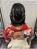 袴×ヘアアレンジ
