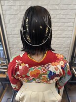 ザブックハンドサロン(The book hand salon) 袴×ヘアアレンジ