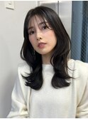 2348髪質改善オルチャンヘアセシルカットグレージュワンホンヘア