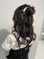 ディティカ ティア(Dityca tia)&nbsp;ハーフアップお団子