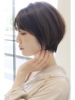 アイ(I.)&nbsp;【 Ｉ. 】30代からのナチュラル前下がりショートボブ　川口