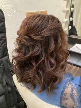 パズードコー(PSSD-CO.+5) 華やかなハーフアップ