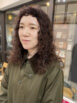 ナループロアオハナ(Nalu pu loa ohana)&nbsp;オン眉ハードパーマ/海外風パーマ/外国人風カラー/ハードパーマ