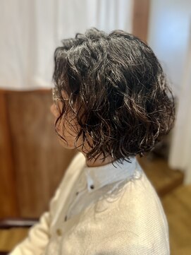 ヘアデザイン エソラ(hair design esora) メンズ・スパイラルパーマ