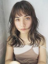 トレヘアー 京都 烏丸(tRe hair)&nbsp;レイヤーウェーブ くびれヘア　ハイライトカラー