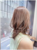 くびレイヤー耳掛け外ハネ/前髪 髪質改善 銀座