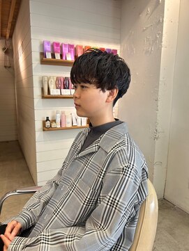 メロウマン(mellowman) [立川/mellowman]ナチュラルマッシュ/大人可愛いショート