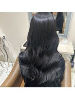 フレーム へアアンドトリートメント 天王寺北口店(FRAME)&nbsp;艶感ネイビーカラー