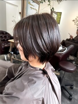 カノア ヘアー ラウンジ(Kanoa hair lounge) 小顔ショート
