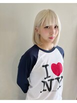 ラシク(rashicu)&nbsp;ホワイトブロンド