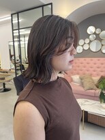 サンド 大阪梅田(sand)&nbsp;レイヤーカット/ウェットヘア/縮毛矯正/ニュアンスパーマ