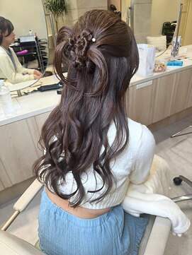 ミズチャーム(Ms.CHARM) 似合わせアレンジ/ヘアセット