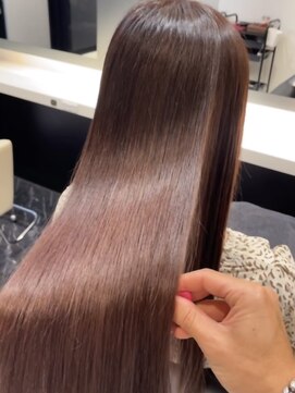 シファー(～Cifer) ブリーチなしカラーで作るピンクブラウン