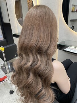 ルノン(LUNON) ミルクティーベージュ/ブリーチカラー/ダブルカラー