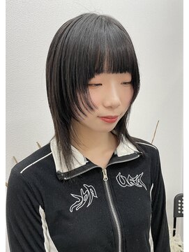 エン 吉祥寺(EN) 20代30代40代前下がり耳掛けショートウルフ丸みショート◎