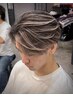 【デザインで魅せる】カット+バレイヤージュorハイライトカラー￥18500