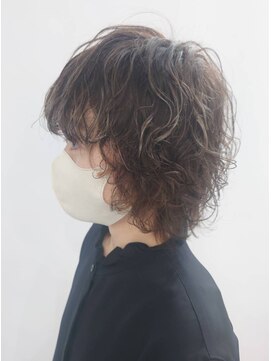 ヘア イノウエ HAIR INOUE くせ毛風パーマスタイル