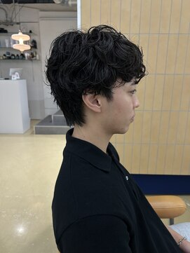 ヘン メンズ(hen Men's) 【心斎橋hen】柔らかいパーマ