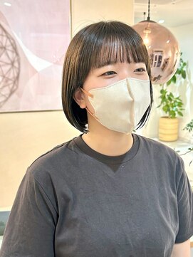 クルール(Culeure.) 切りっぱなしボブ/ボブ/髪質改善/縮毛矯正/ハイライト