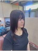 20代30代40代大人かわいい小顔レイヤー愛されアッシュブラウン