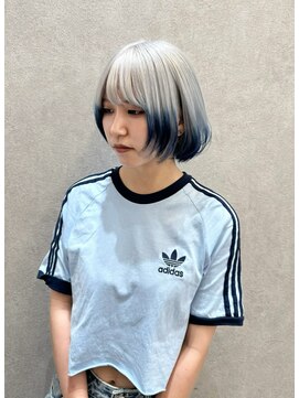 ロンド レア 天神大名店(Lond Le’a) ダブルカラーでもサラツヤ髪♪