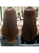 ケーツーナゴヤ(K two NAGOYA) ビフォーアフター/縮毛矯正/ストレートロング