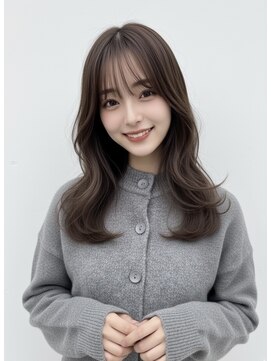 オットット(OttottO) 韓国ヘア☆レイヤーカットグレージュくびれヘア