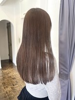 ヘアーアイスカルテット(HAIR ICI QUARTET) 20代30代◎秋色ブラウン透明感カラーロングレイヤー