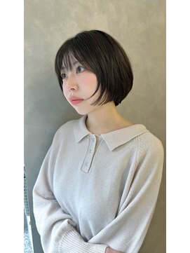 ボヌール 川西(Bonheur) BAN流！顔まわりカット×大人レイヤーボブ《川西/宝塚》