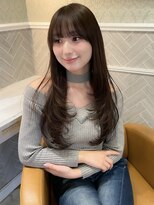 ロンド 銀座(Lond)&nbsp;Shina★黒髪ココアベージュ小顔レイヤー髪質改善縮毛矯正4