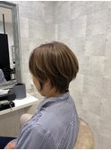 白髪ぼかし/脱白髪染め/脱白髪染めハイライト/透明感