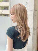 キャンバスアニュー 川崎(canvas anew.) *ハイトーンミルクティー*/デザインカラー/ブリーチ/ハイライト