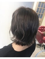 リンク 相武台店(Link)&nbsp;外ハネミディアム　綺麗め　透明感　グレージュ