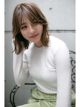 ヘアサロンエム 大宮東口(HAIR SALON M) 切りっぱなし☆外ハネミディアム