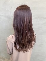 ジーナ セントラル銀座(Zina)&nbsp;セシルカットフリンジウェーブ×大人かわいい前髪ココアブラウン