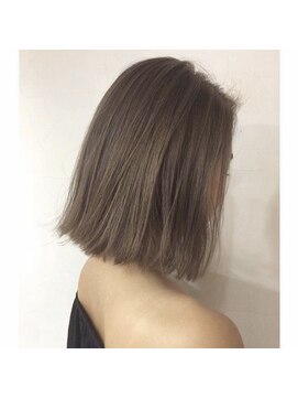 ヘアーワークス ヘルム 渋谷店(HAIR WORKS HELM) 【HELM渋谷】グレージュボブ