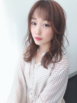 ラカーロ(La CARO) La CARO エアリーレイヤー×グレージュby荒川
