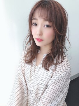 ラカーロ(La CARO) La CARO エアリーレイヤー×グレージュby荒川