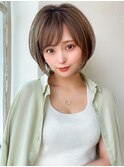 LallYou【錦糸町】色気ある大人可愛いフォギーベージュショート