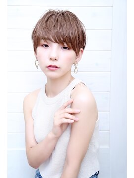 オーシャン(Ocean) [OCEAN Hair&Life藤原純] 分け目なし耳かけショート☆