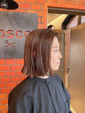 ボスコ 下北沢店(bosco) ナチュラル外ハネボブ ≪saya≫