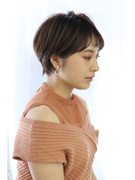 ヘアリゾート ブーケ(hair+resort bouquet) 大人かわいい☆耳掛けくびれショート