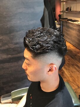 エクファフォーメン(EX-FA FOR MEN) ラフオールバックスタイル【メンズ 大津 瀬田 個室】