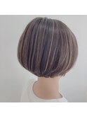 ショートボブハイライト