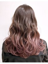 ステアケース 武蔵小杉店(stair:case)&nbsp;【助川】グラデーションカラー/ピンク/20代30代ヘアスタイル